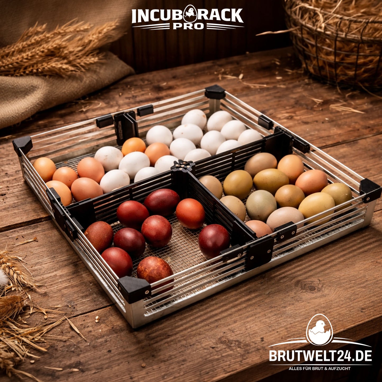 2x Set Incub Rack PRO Trennsystem für Brutautomaten