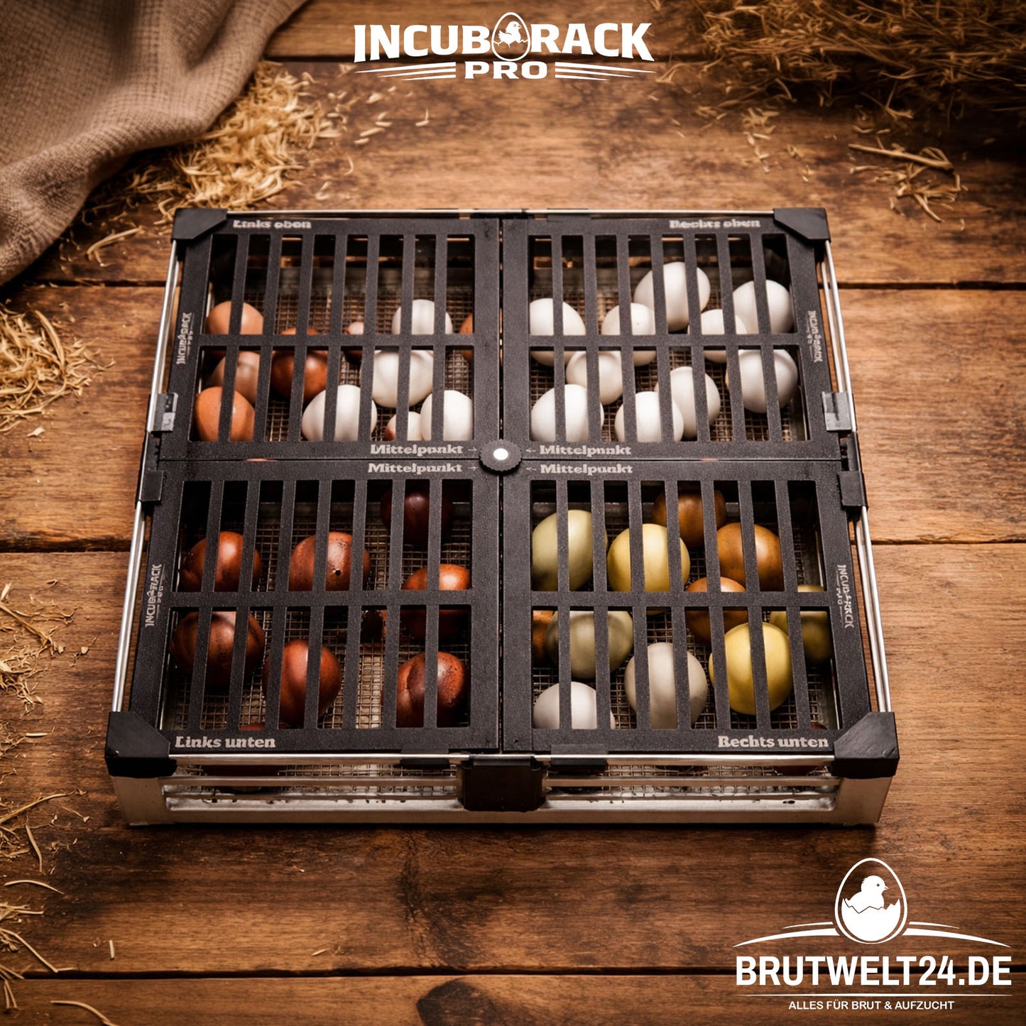 2x Set Incub Rack PRO Trennsystem für Brutautomaten