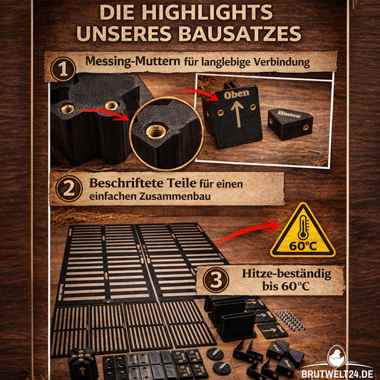 Incub Rack PRO Trennsystem für Brutautomaten
